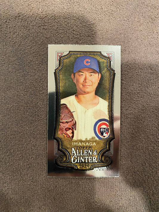 Shota Imanaga - 2024 Allen & Ginter - Mini Chrome - Cubs