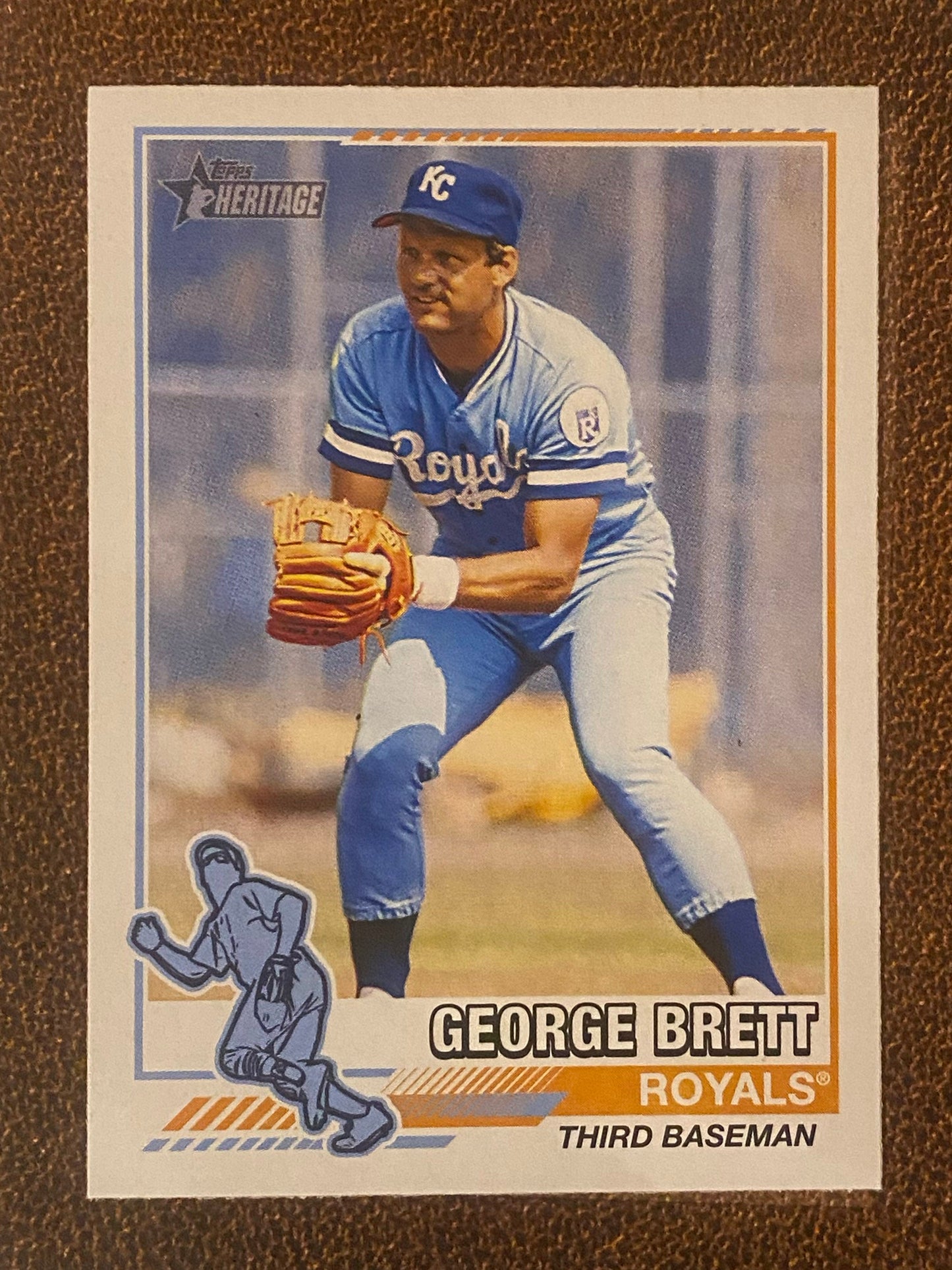 George Brett - 2025 Topps Heritage - Redefined Insert - Royals