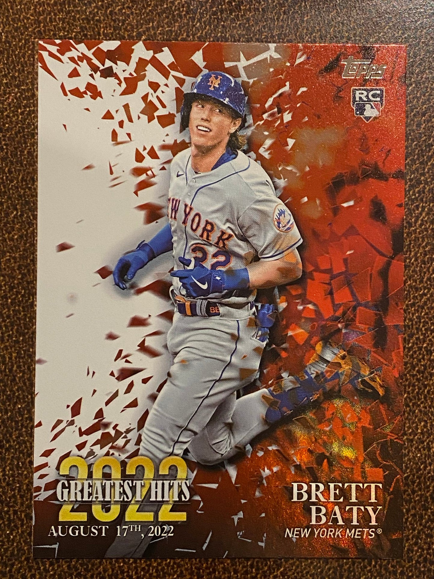 Brett Baty - 2023 Topps Series 1 - Greatest Hit Inserts - Mets