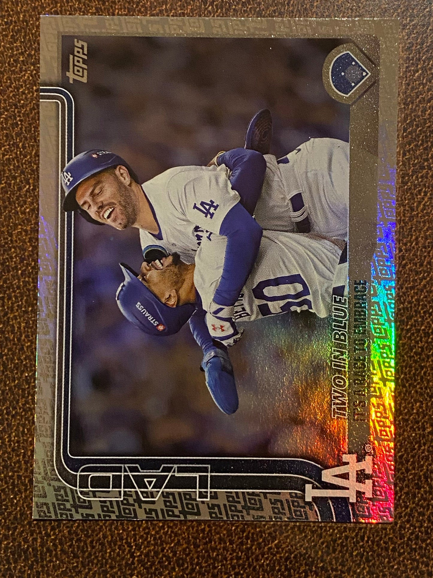 Freddie Freeman / Mookie Betts - 2025 Topps Series 2 - Fanatics Exclusive Topps Foil Border - Dodgers