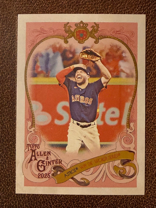 Jose Altuve - 2025 Allen & Ginter - Sweet Victory - Astros