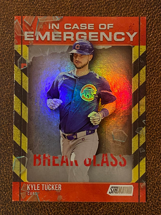 Kyle Tucker - 2025 Topps Stadium Club - Break Glass Insert - Cubs