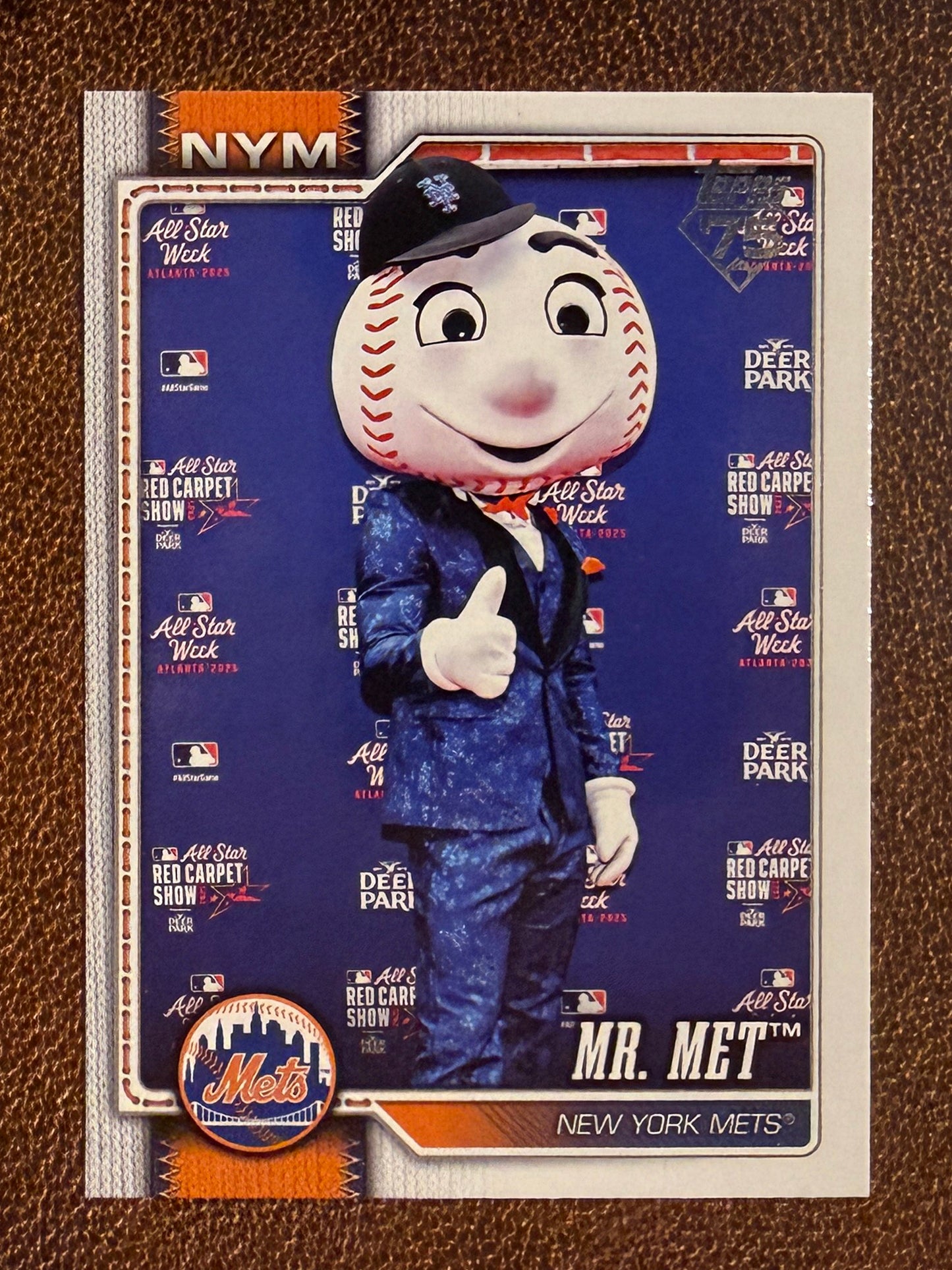 Mr. Met - 2026 Topps Series 1 - Mascots Insert - Mets
