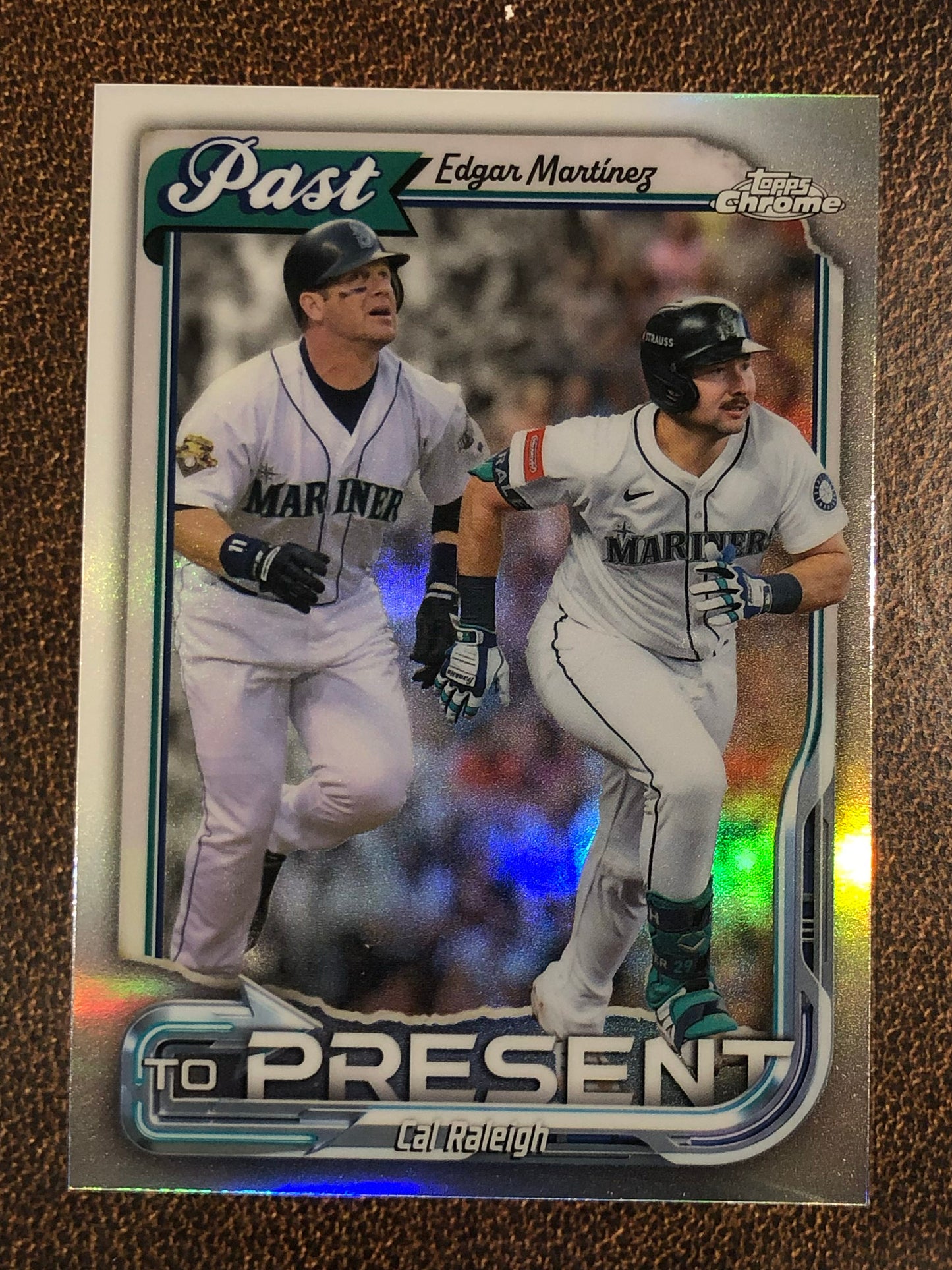 Cal Raleigh - 2026 Topps Chrome - Past to Present Insert - Mariners