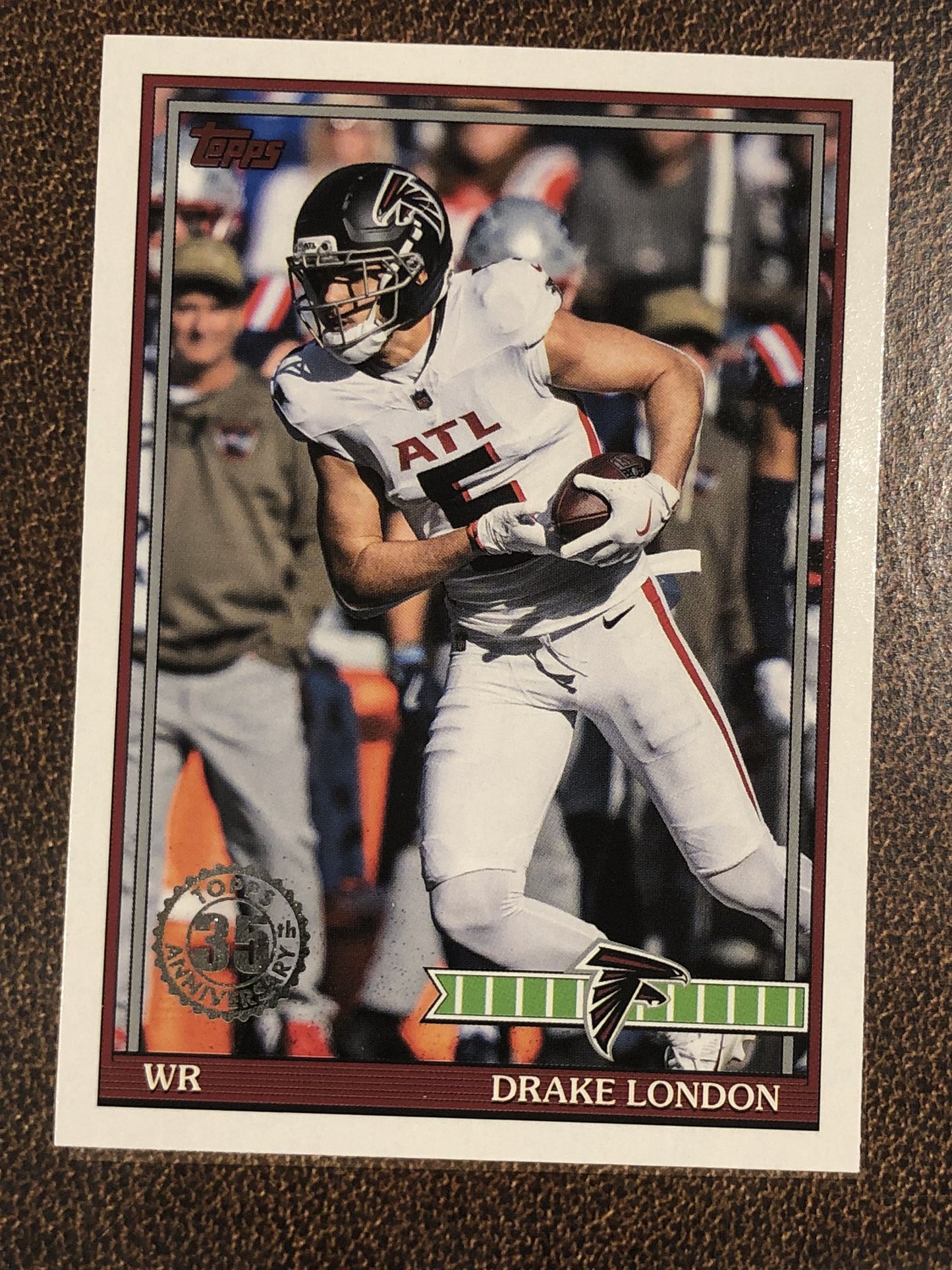 Drake London - 2026 Topps Flagship - 1991 Insert - Falcons