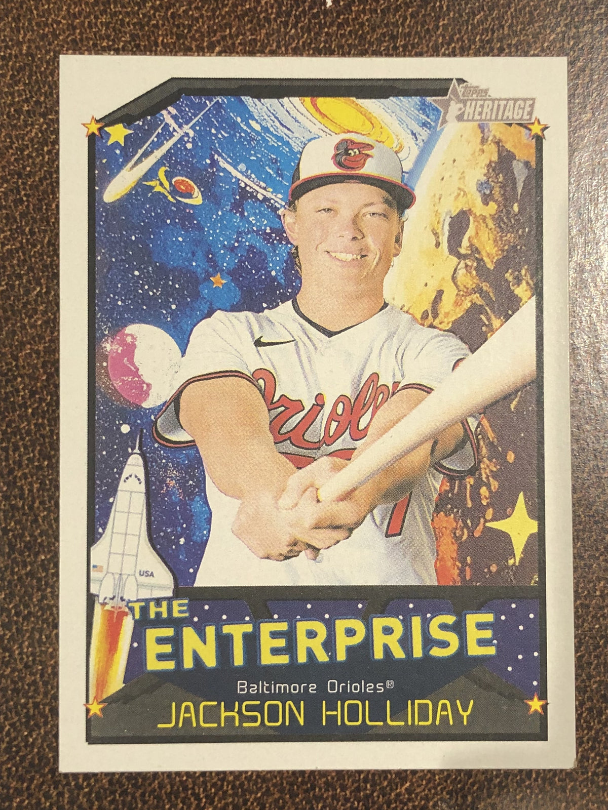 Jackson Holliday - 2026 Topps Heritage - The Enterprise - Orioles