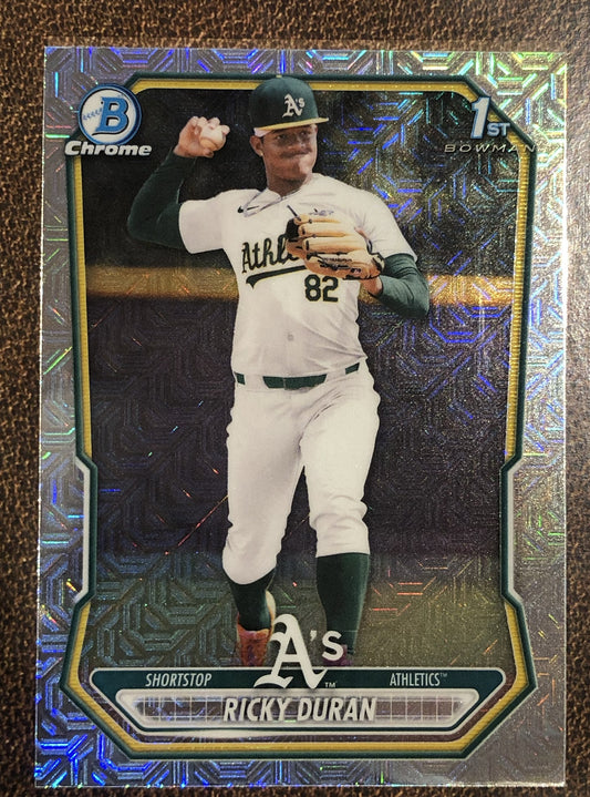 Ricky Duran - 2026 Bowman Chrome - 1st Bowman MOJO - Athletics