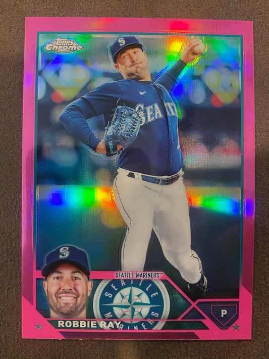 Robbie Ray - 2023 Topps Chrome - Pink Refractors - Mariners