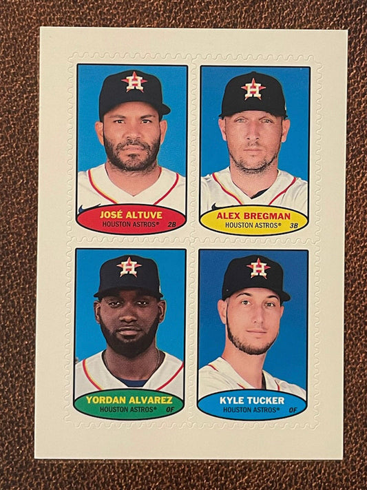 Astros Stamp - 2023 Topps Heritage - Stamp - Astros