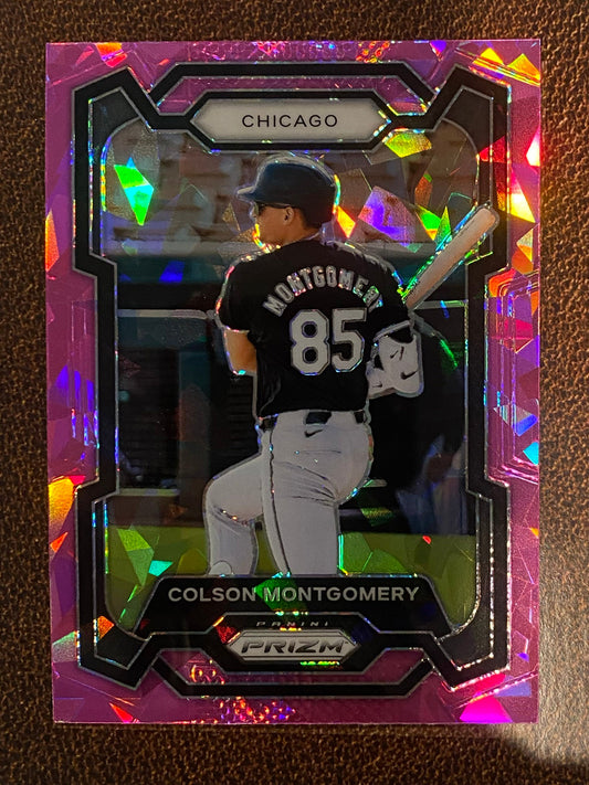 Colson Montgomery - 2024 Panini Prizm - Pink Ice - White Sox