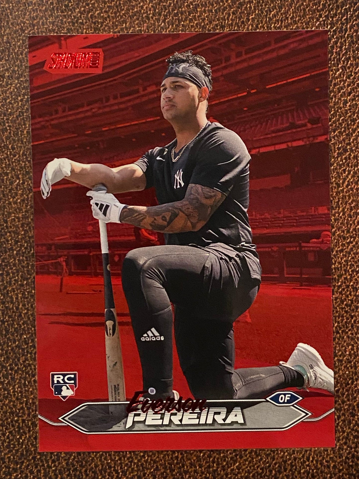 Everson Pereira - 2024 Topps Stadium Club - Red Foil - Yankees