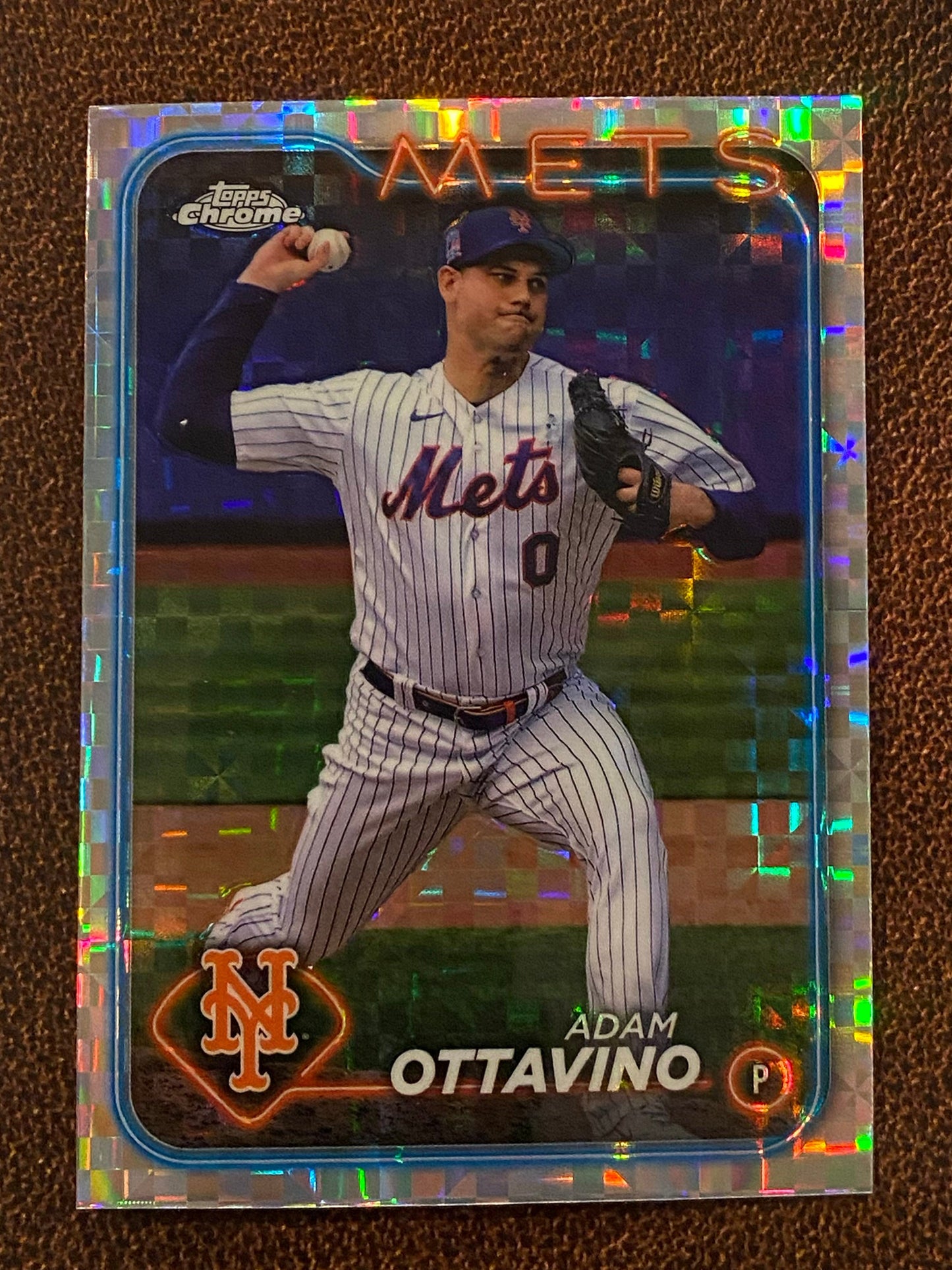 Adam Ottavino - 2024 Topps Chrome Update - XFractor - Mets