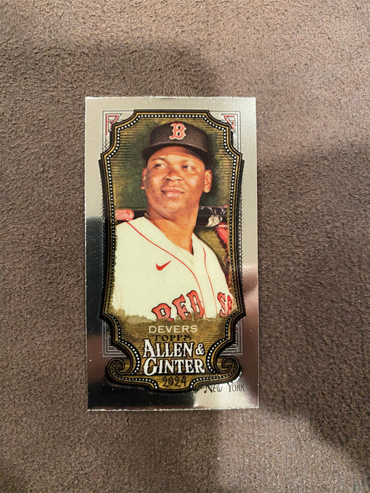 Rafael Devers - 2024 Allen & Ginter - Mini Chrome - Red Sox