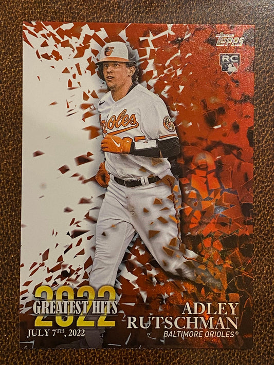 Adley Rutchman - 2023 Topps Series 1 - Greatest Hit Inserts - Orioles