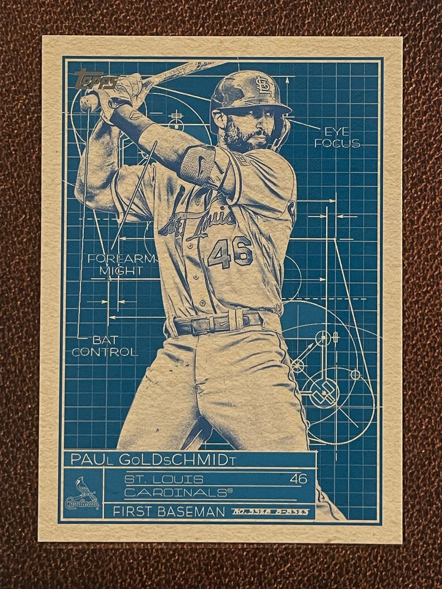 Paul Goldschmidt - 2024 Topps Series 1 - Superstar Blueprint - Cardinals