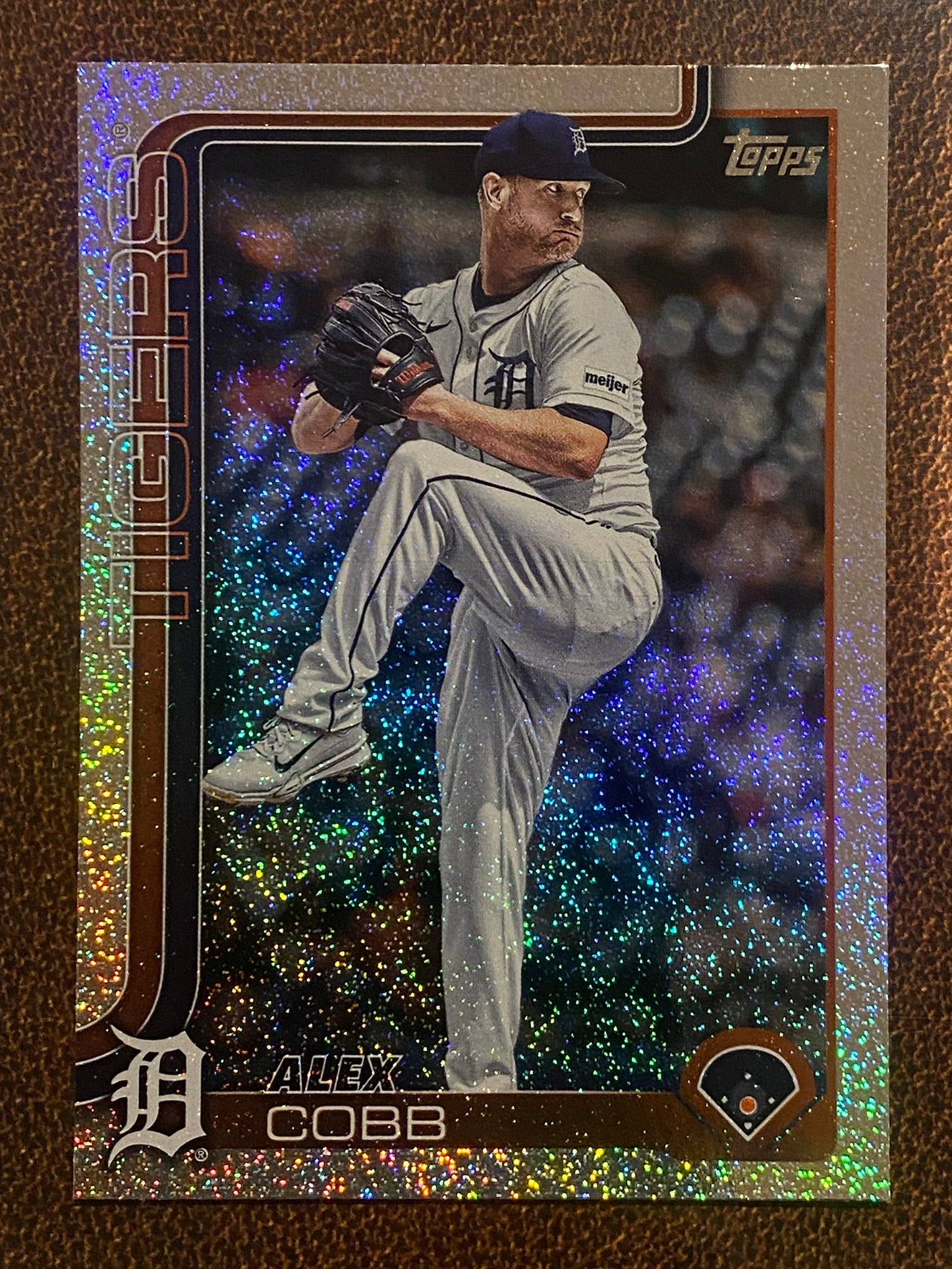 Alex Cobb - 2025 Topps Series 2 - Sandglitter - Tigers