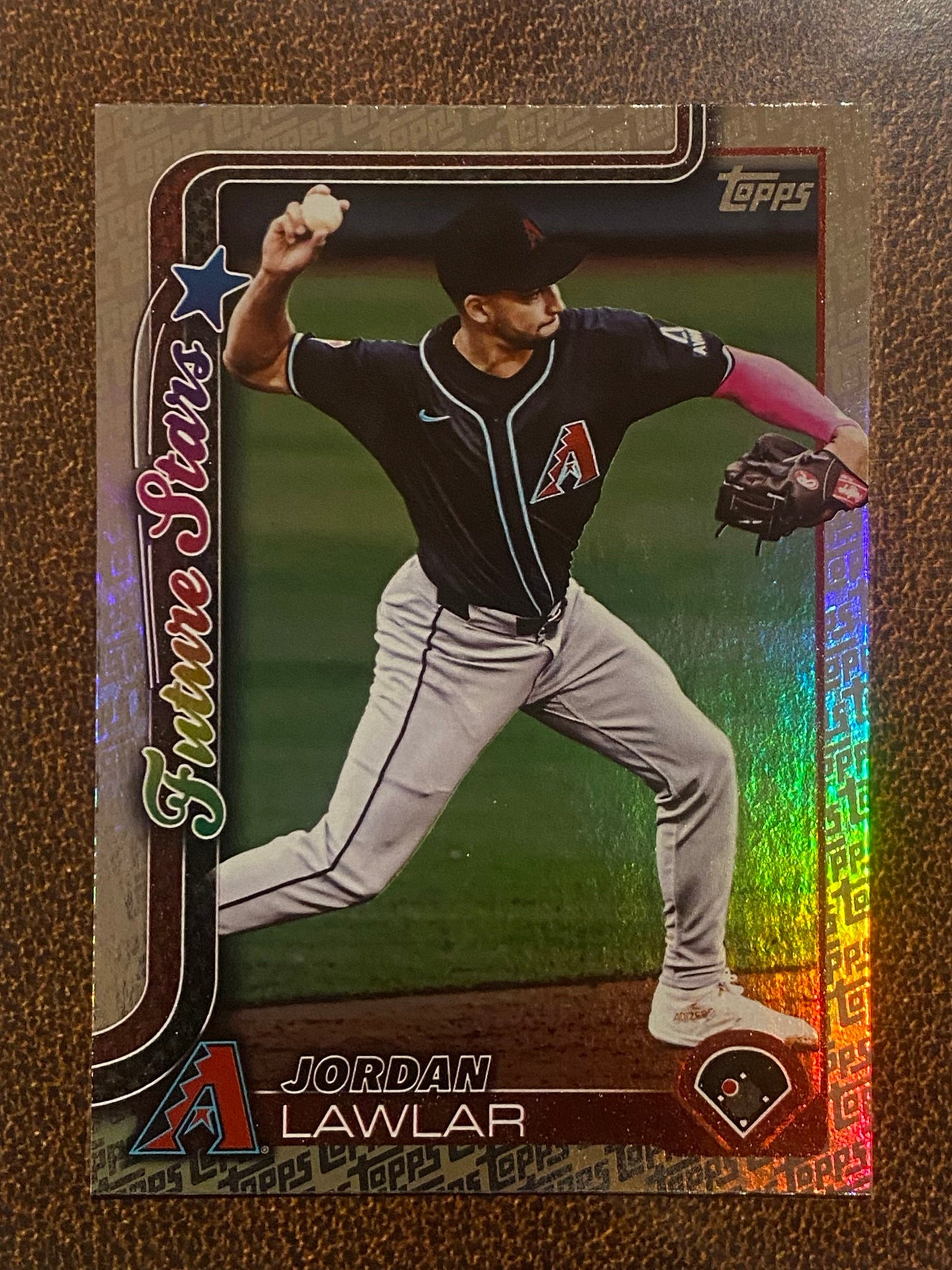 Jordan Lawlar - 2025 Topps Series 2 - Fanatics Exclusive Topps Foil Border - Diamondbacks