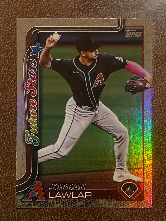 Jordan Lawlar - 2025 Topps Series 2 - Fanatics Exclusive Topps Foil Border - Diamondbacks
