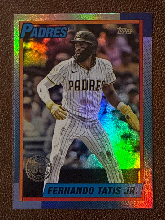 Fernando Tatis Jr. - 2025 Topps Update - 1990 Foil Insert - Padres