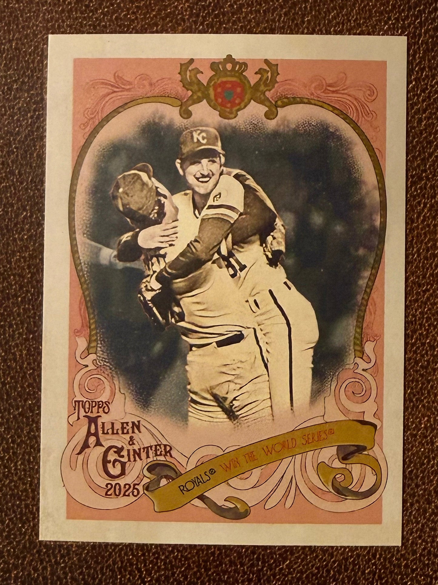 Bret Saberhagen - 2025 Allen & Ginter - Sweet Victory - Royals