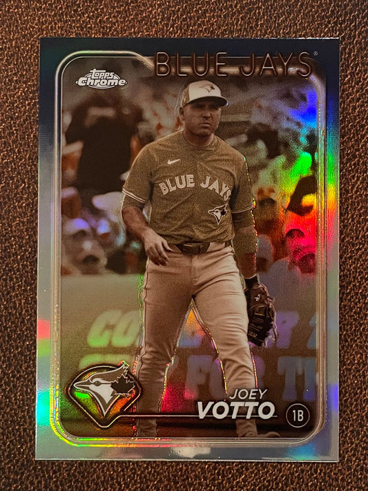 Joey Votto - 2024 Topps Chrome - Sepia Refractor - Blue Jays