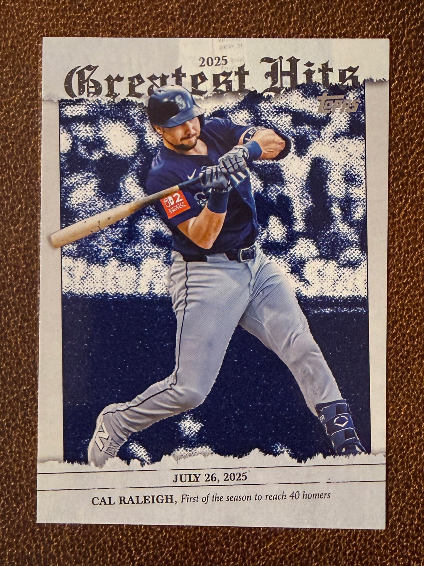 Cal Raleigh - 2026 Topps Series 1 - Greatest Hits Insert - Mariners