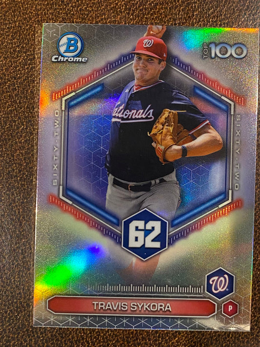 Travis Sykora - 2026 Bowman - Scouts Top 100 Insert - Nationals