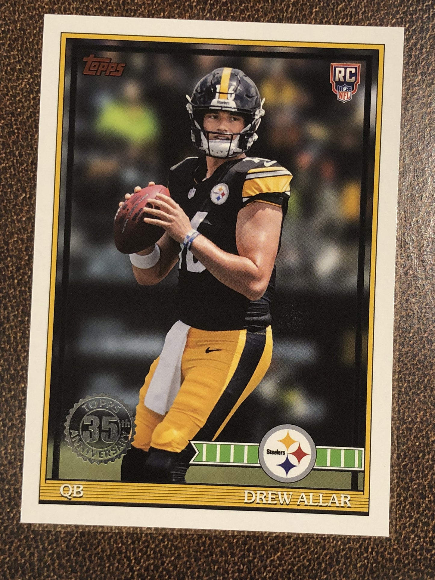 Drew Allar - 2026 Topps Flagship - 1991 Insert - Steelers