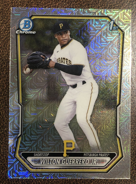 Wilton Guerrero Jr. - 2026 Bowman Chrome - 1st Bowman MOJO - Pirates