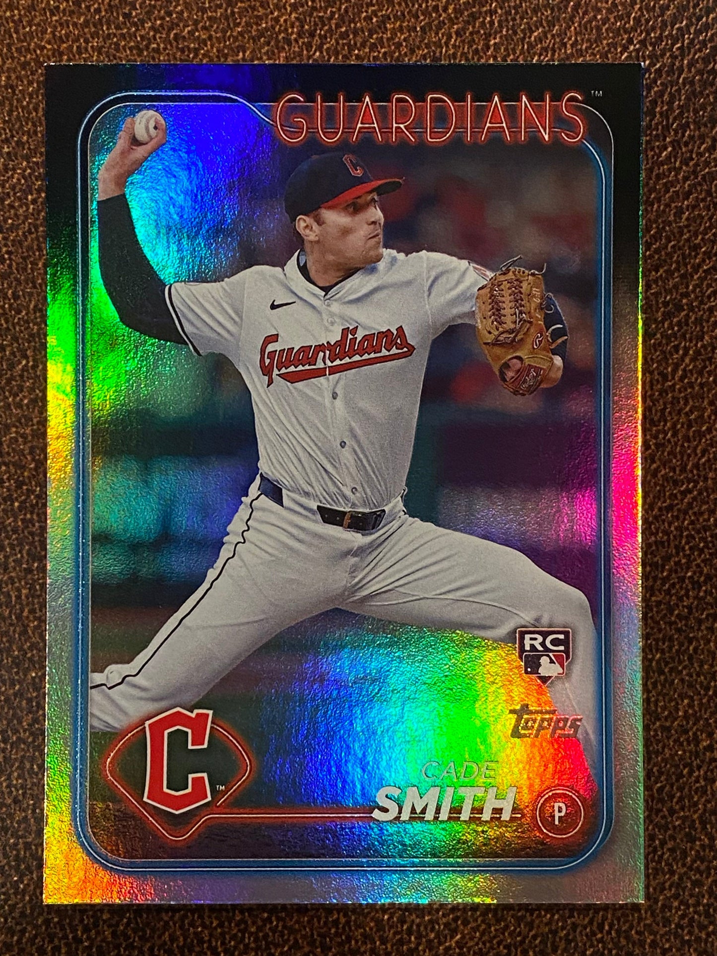 Cade Smith - 2024 Topps Update - Rainbow Foil - Guardians