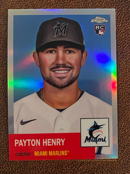 Payton Henry - 2022 Topps Chrome Platinum Anniversary - Refractor - Marlins