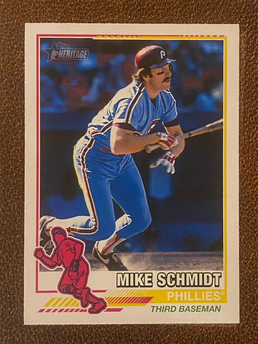 Mike Schmidt - 2025 Topps Heritage - Redefined Insert - Phillies