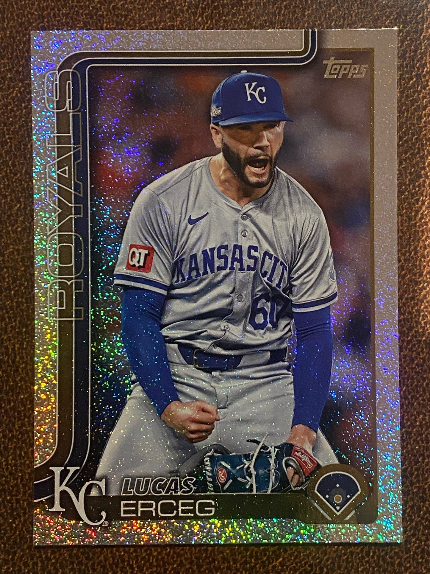 Lucas Erceg - 2025 Topps Series 2 - Sandglitter - Royals