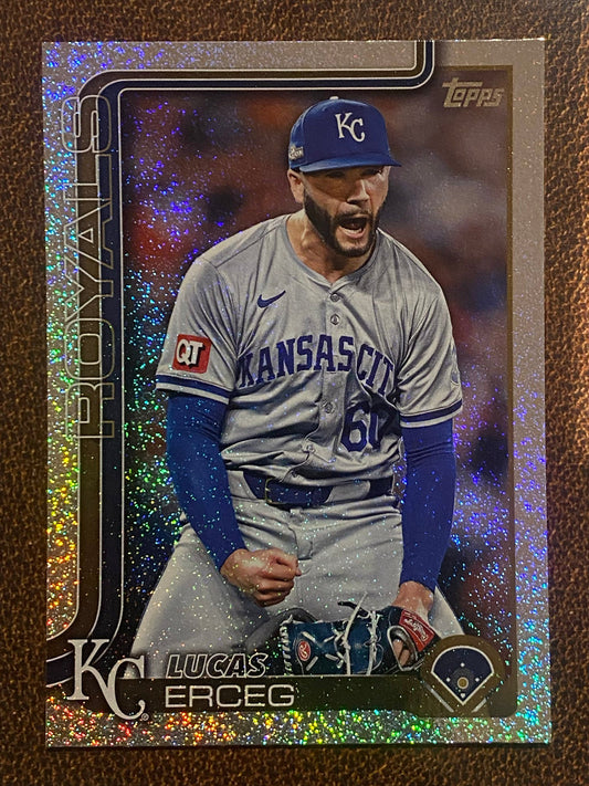 Lucas Erceg - 2025 Topps Series 2 - Sandglitter - Royals