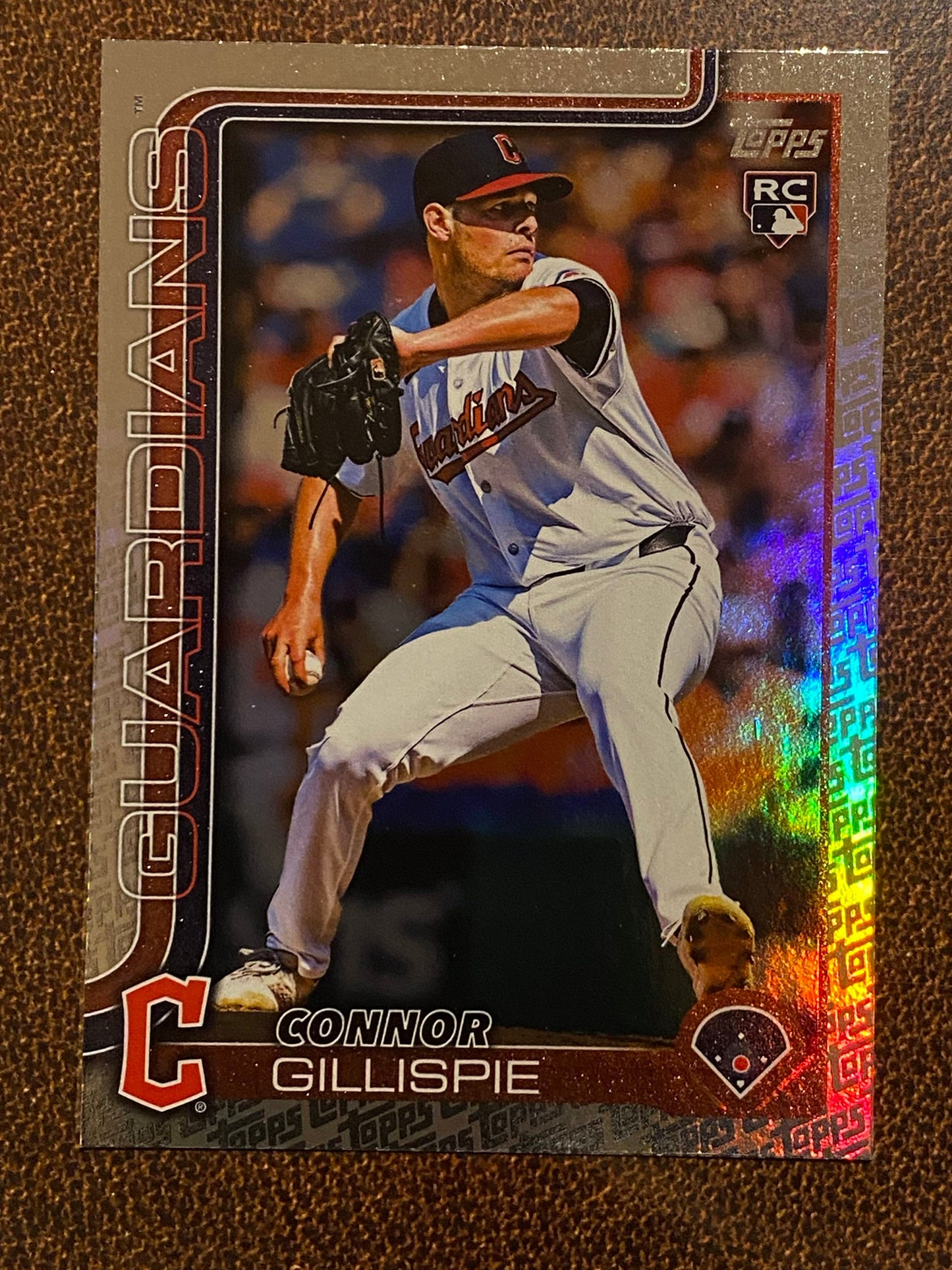 Connor Gillispie - 2025 Topps Series 2 - Fanatics Exclusive Topps Foil Border - Guardians