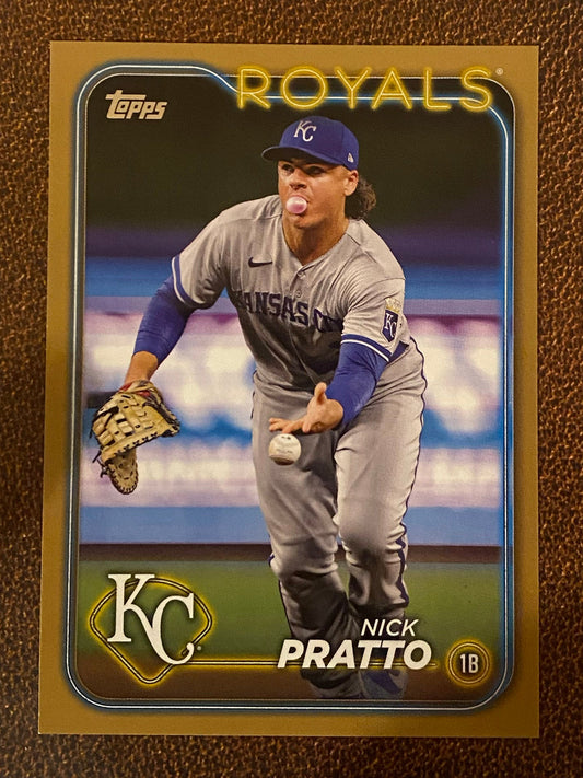 Nick Pratto - 2024 Topps Series 2 - Gold /2024 - Royals