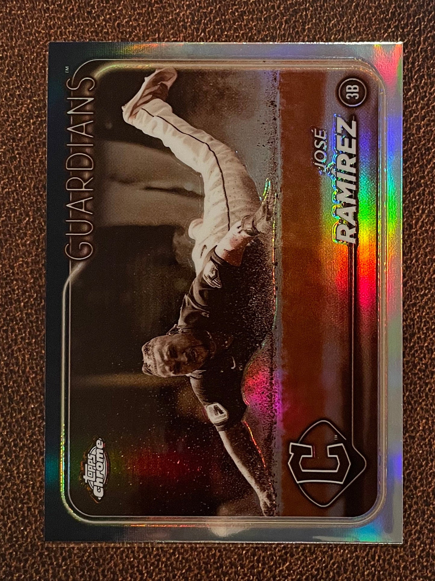 Jose Ramirez - 2024 Topps Chrome - Sepia Refractor - Guardians