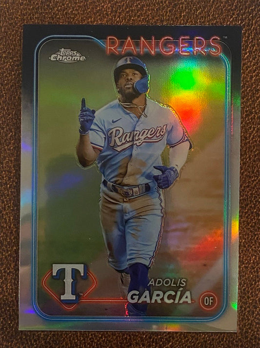 Adolis Garcia - 2024 Topps Chrome - Refractor - Rangers