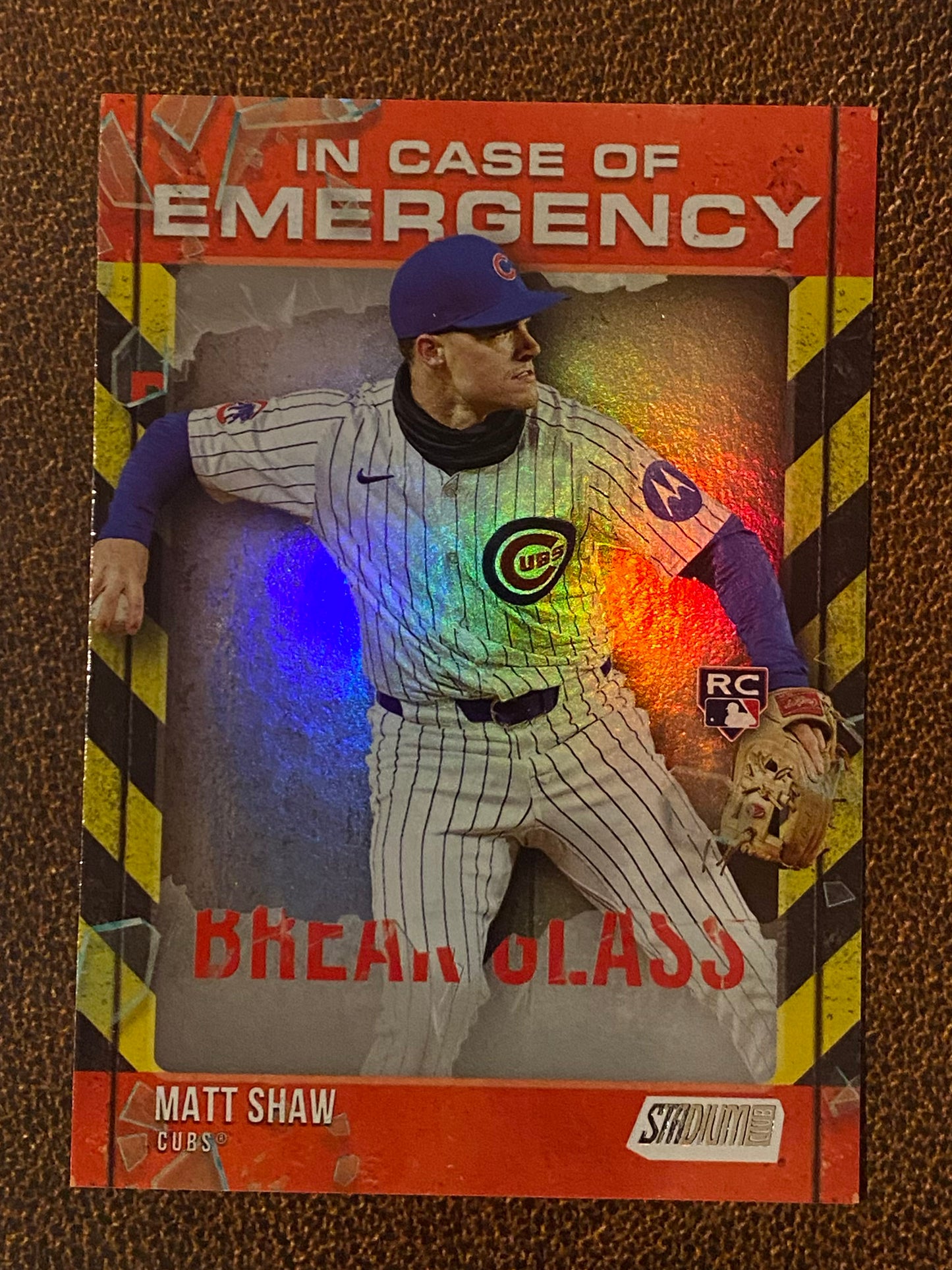 Matt Shaw - 2025 Topps Stadium Club - Break Glass Insert - Cubs