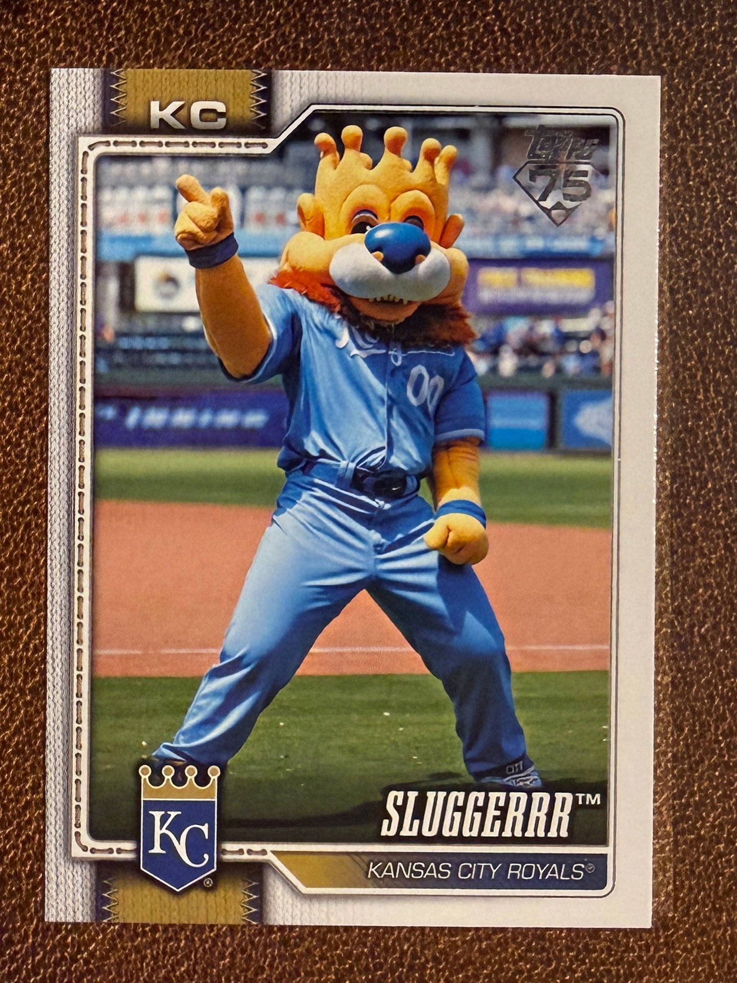 Sluggerrr - 2026 Topps Series 1 - Mascots Insert - Royals