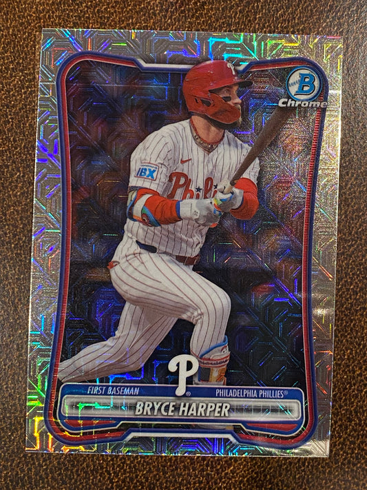 Bryce Harper - 2026 Bowman - MOJO Refractor - Phillies