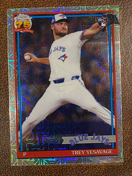 Trey Yesavage - 2026 Topps Series 2 - 1991 MOJO - Blue Jays