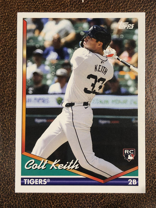 Colt Keith - 2024 Topps Archives - Base - Tigers