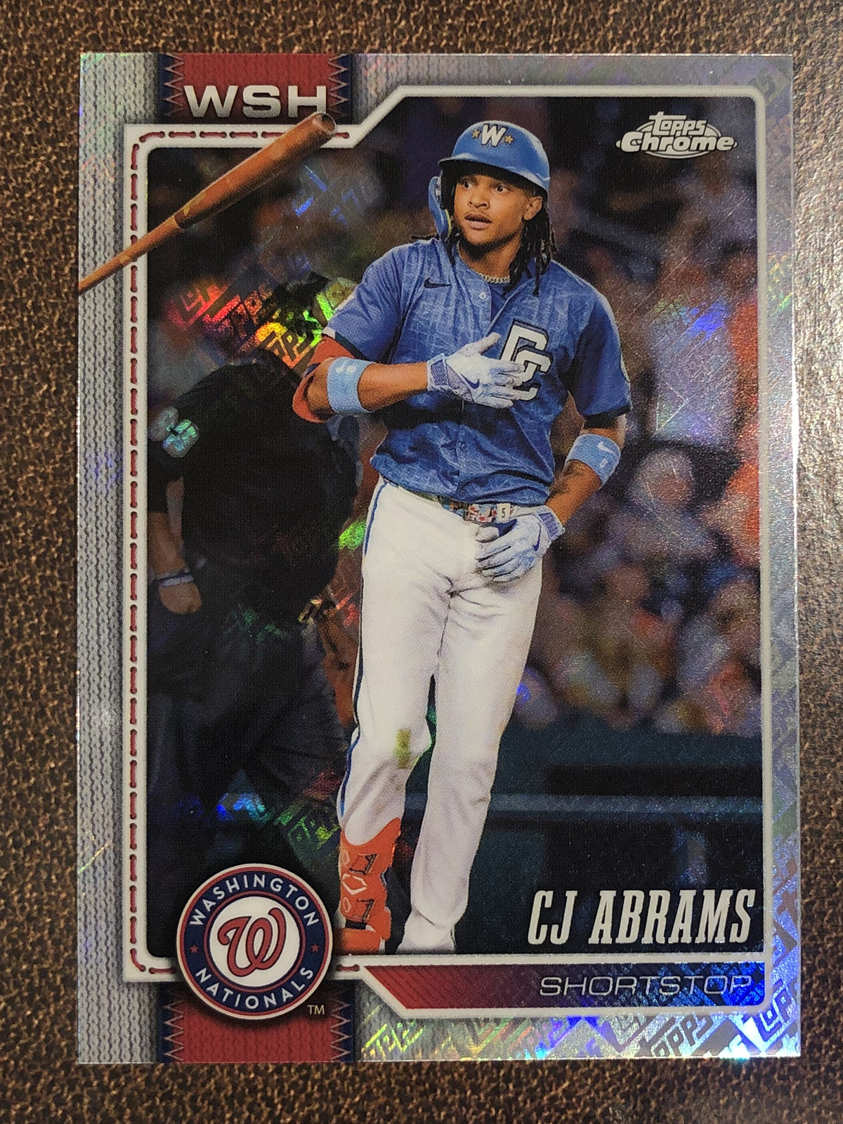 CJ Abrams - 2026 Topps Chrome - Fanatics Topps Foil - Nationals