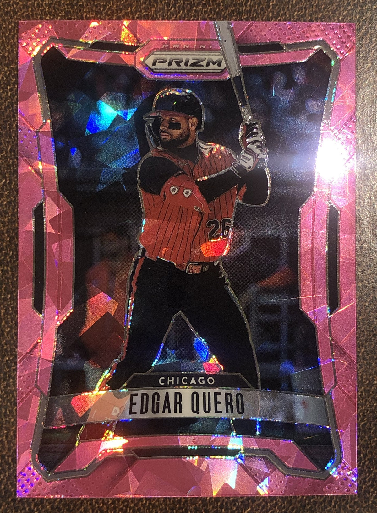 Edgar Quero - 2026 Panini Prizm - Pink Ice - White Sox
