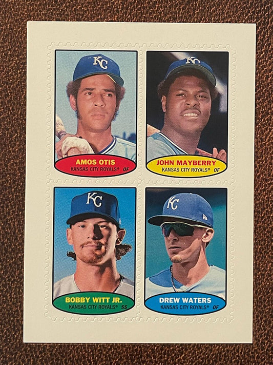 Royals Stamp - 2023 Topps Heritage - Stamp - Royals