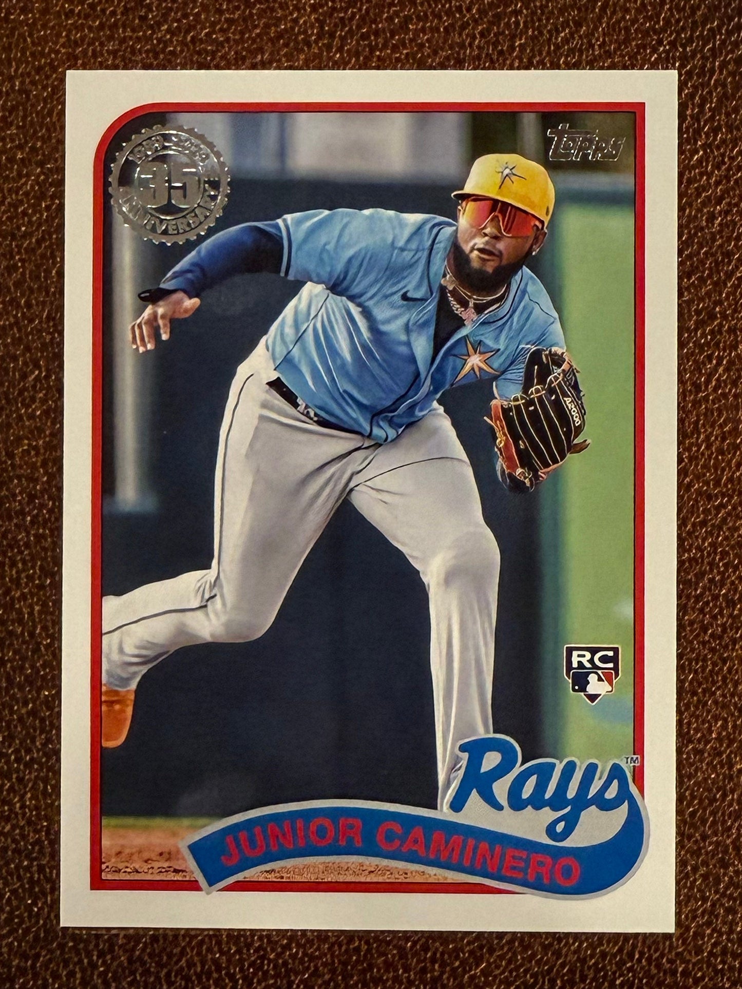 Junior Caminero - 2024 Topps Update - 1989 Insert - Rays