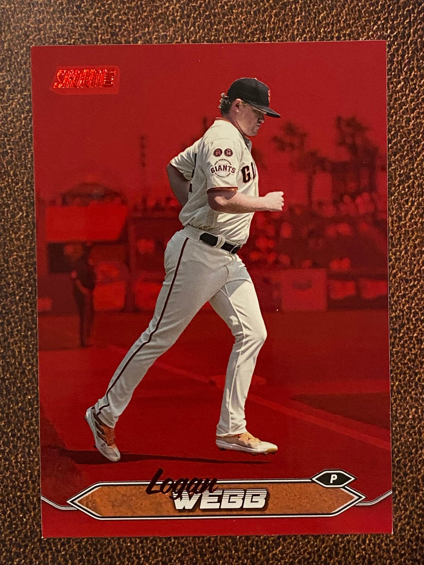 Logan Webb - 2024 Topps Stadium Club - Red Foil - Giants