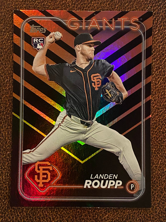 Landen Roupp - 2024 Topps Update - Holiday Parallel - Giants