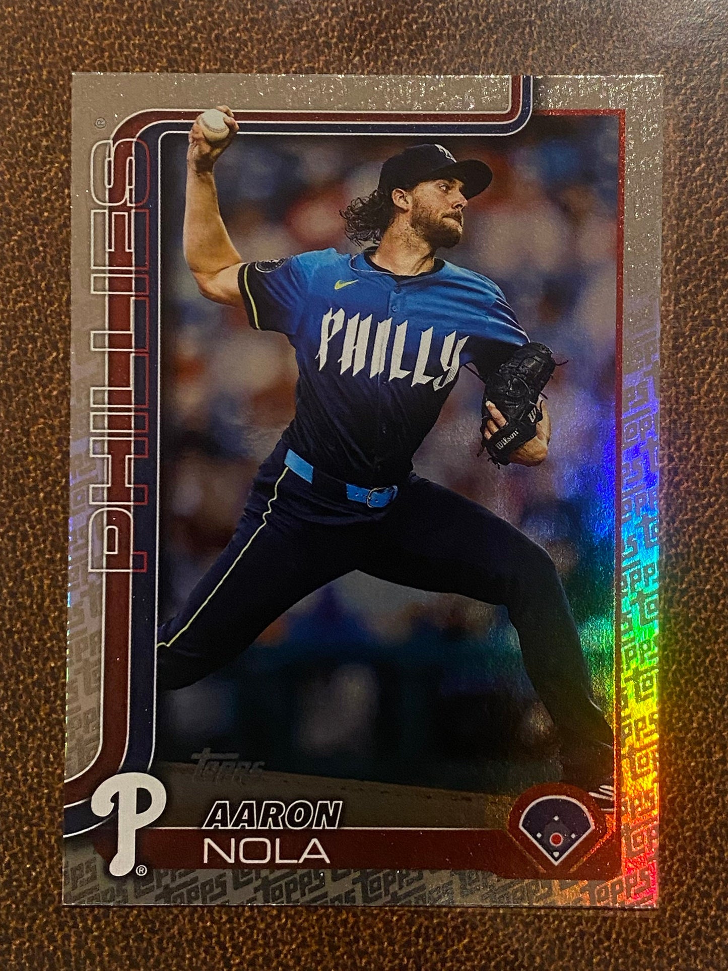 Aaron Nola - 2025 Topps Series 2 - Fanatics Exclusive Topps Foil Border - Phillies